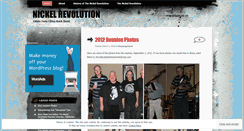 Desktop Screenshot of nickelrevolution.com